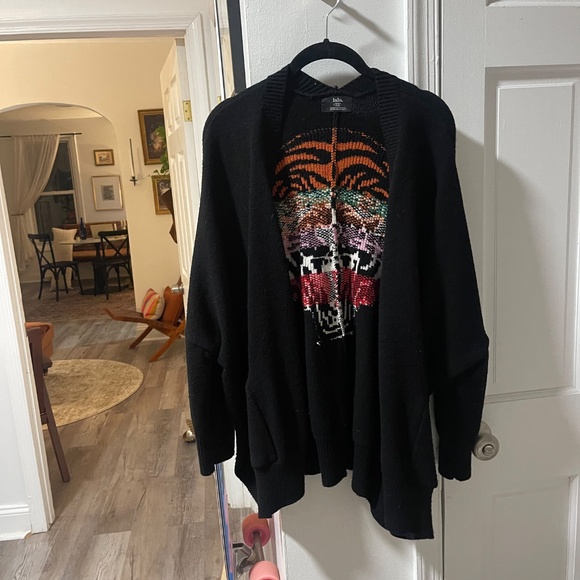 Dressed in LALA Hear Me Roar Oversized Sweater - Picture 5 of 7